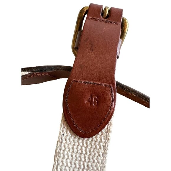 Leather Man Blue Dreidel Hanukkah Belt Size 46 - Picture 5 of 6